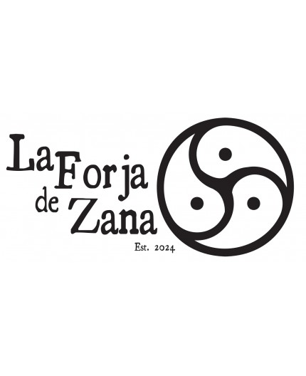 LETRERO PERGAMINO LA FORJA DE ZANA